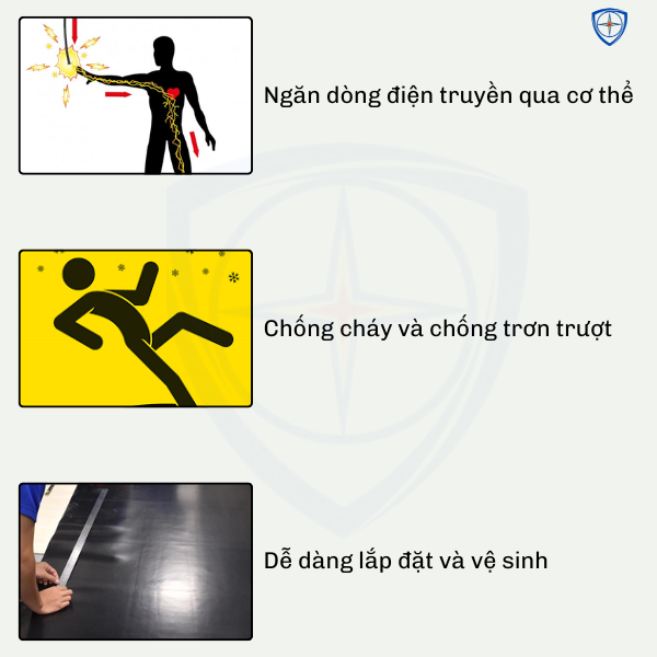 BẢO HỘ ECO3D, thảm cách điện, găng tay cách điện,