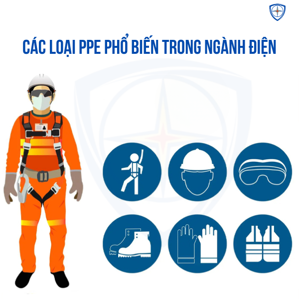 PPE trong ngành điện, bảo hộ eco3d, bảo hộ lao động,