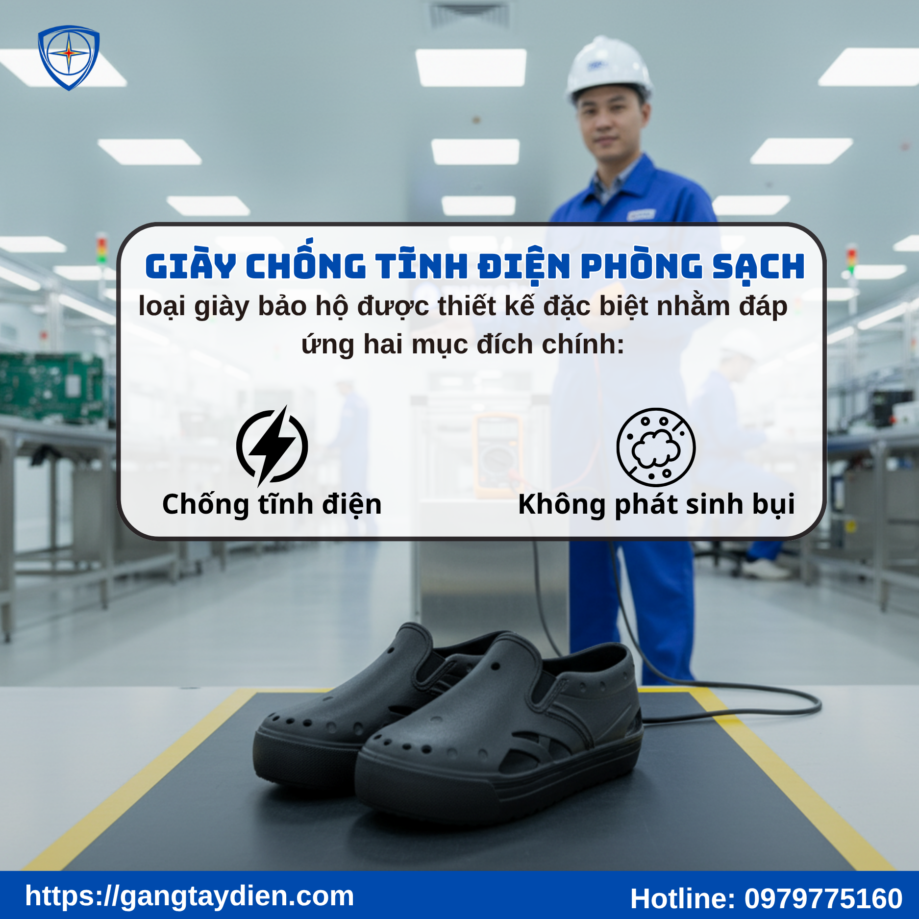 giày chống tĩnh điện phòng sạch, giày phòng sạch, giày phòng sạch ECO3D, giày chống tĩnh điện, giày phòng sạch giá rẻ, bảo hộ điện eco3d, eco3d,