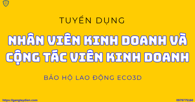 tuyển dụng nhân viên kinh doanh, việc làm nhân viên kinh doanh, tuyển cộng tác viên bán hàng, việc làm tại Nghệ An, việc làm ECO3D, tuyển dụng bảo hộ lao động, nhân viên kinh doanh ngành điện