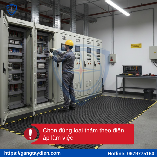 Thảm cách điện, thảm điện 220V, thảm cao su hạ thế, thảm bảo hộ điện, thảm cách điện 1000v, thảm cách điện vicadi, bảo hộ điện eco3d,