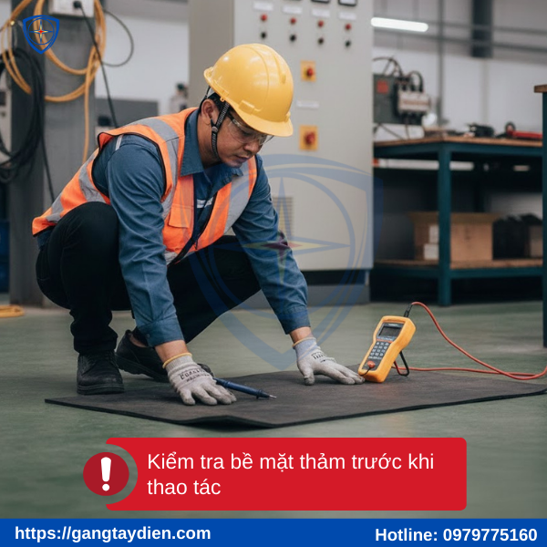 Thảm cách điện, thảm điện 220V, thảm cao su hạ thế, thảm bảo hộ điện, thảm cách điện 1000v, thảm cách điện vicadi, bảo hộ điện eco3d,