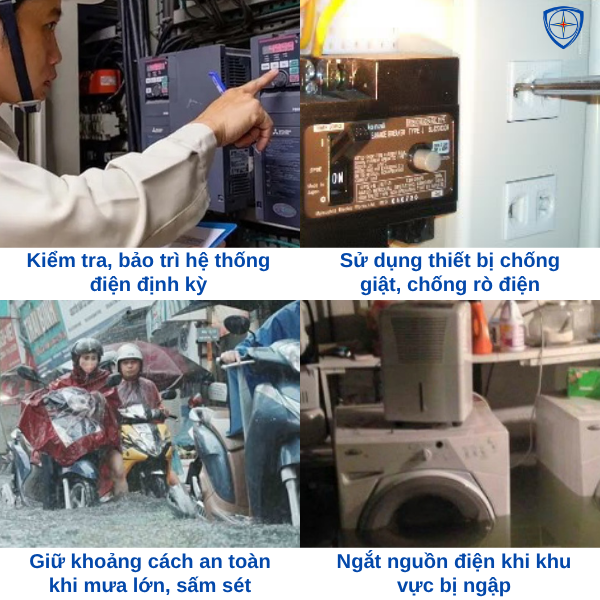 An toàn điện mùa mưa bão, bảo hộ điện ECO3D, ECO3D, an toàn khi sử dụng điện, sử dụng điện an toàn , phòng tránh điện khi lũ lụt, phòng tránh tai nạn điện khi có bão,