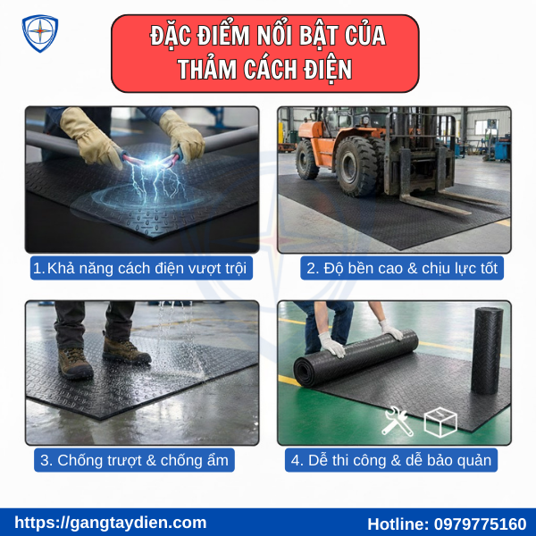 Thảm cách điện, thảm điện 220V, thảm cao su hạ thế, thảm bảo hộ điện, thảm cách điện 1000v, thảm cách điện vicadi, bảo hộ điện eco3d,
