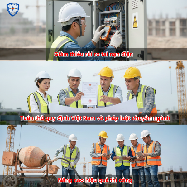 Tiêu chuẩn Việt Nam TCVN 4086:1985, ngành xây dựng, an toàn lao động điện, quy chuẩn kỹ thuật điện, an toàn điện trong xây dựng, quy định Việt Nam, tiêu chuẩn an toàn lao động, bảo hộ điện ECO3D, eco3d,