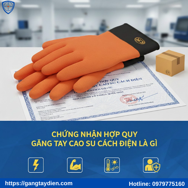 Chứng nhận hợp quy găng tay cao su cách điện, giấy chứng nhận hợp quy, chứng nhận sản phẩm phù hợp tiêu chuẩn, giấy chứng nhận phù hợp quy chuẩn kỹ thuật, tổ chức chứng nhận hợp quy,  bảo hộ điện eco3d, 