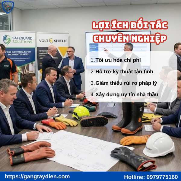 nhà cung cấp bảo hộ ngành điện cho dự án, bảo hộ điện dự án, năng lực cung ứng, chứng chỉ bảo hộ điện, đối tác an toàn điện,