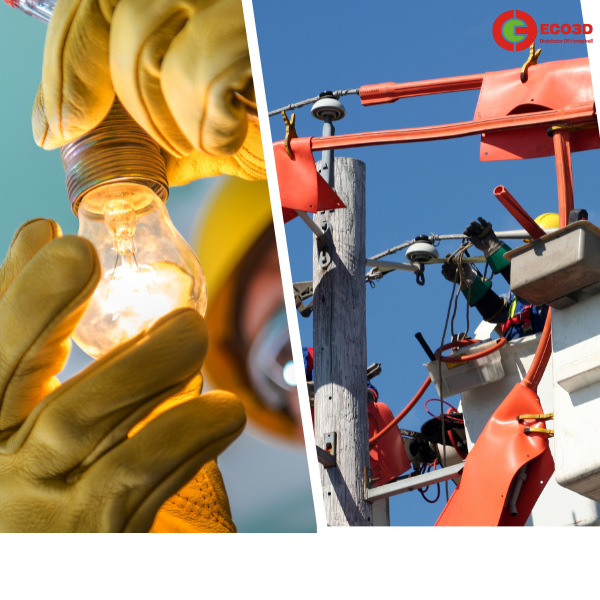 găng tay cách điện 10KV Vicadi, bảo hộ eco3d, bảo hộ ngành điện,