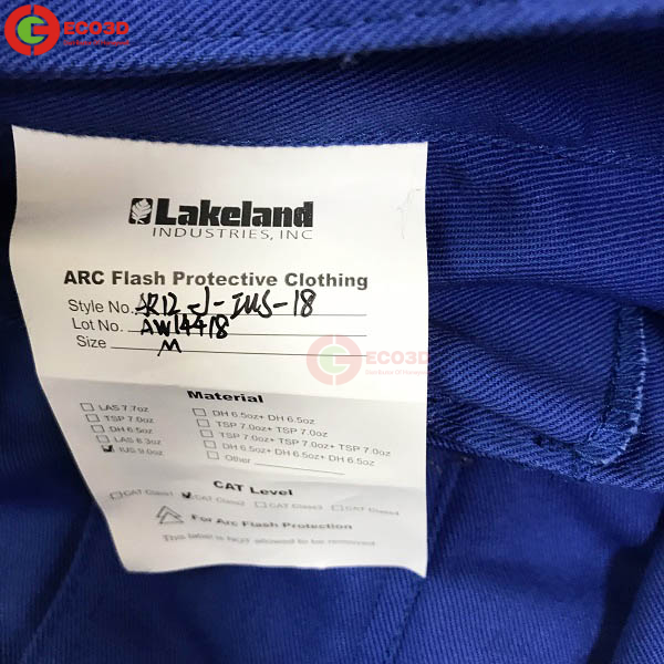áo chống hồ quang điện, bảo hộ eco3d, dụng cụ cách điện, bảo hộ ngành điện,