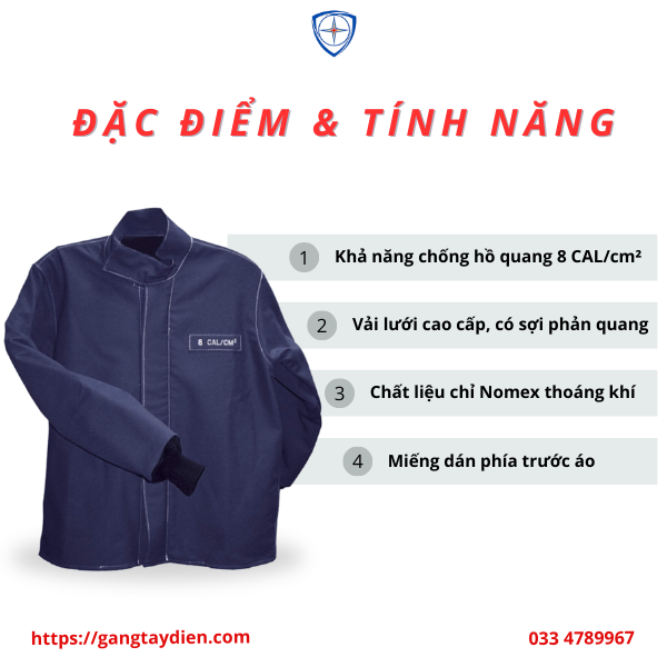 Áo chống hồ quang điện Salisbury, bảo hộ eco3d, quần áo cách điện, salisbry,