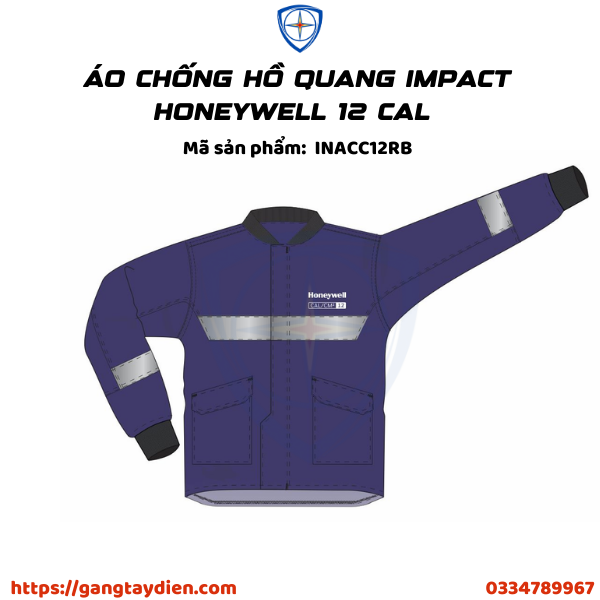 ÁO CHỐNG HỒ QUANG IMPACT HONEYWELL 12 CAL