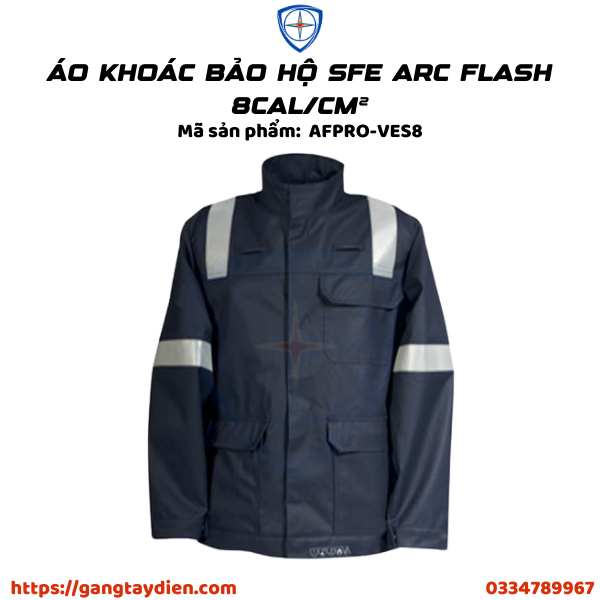 Áo khoác bảo hộ SFE, BẢO HỘ ECO3D, ÁO CÁCH ĐIỆN, SFE, BẢO HỘ LAO ĐỘNG,