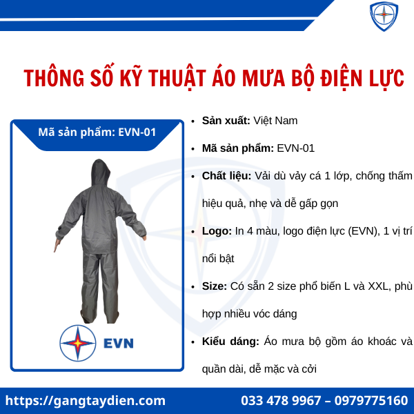 ÁO MƯA BỘ, Áo mưa bộ điện lực, ÁO MƯA IN LOGO EVN, ÁO MƯA TỐT, ÁO MƯA GIÁ RẺ, 