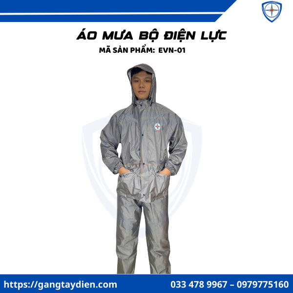 ÁO MƯA BỘ, Áo mưa bộ điện lực, ÁO MƯA IN LOGO EVN, ÁO MƯA TỐT, ÁO MƯA GIÁ RẺ,