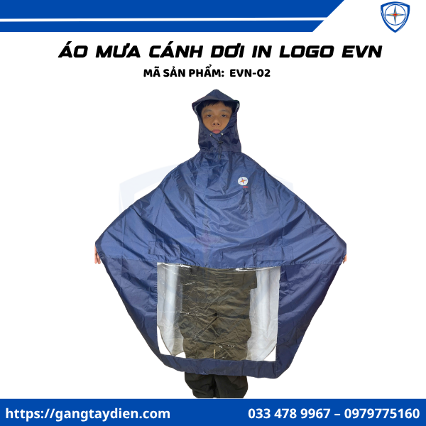 ÁO MƯA cánh dơi, Áo mưa cánh dơi điện lực, ÁO MƯA IN LOGO EVN, ÁO MƯA TỐT, ÁO MƯA cánh dơi GIÁ RẺ, sỉ áo mưa, áo mưa,