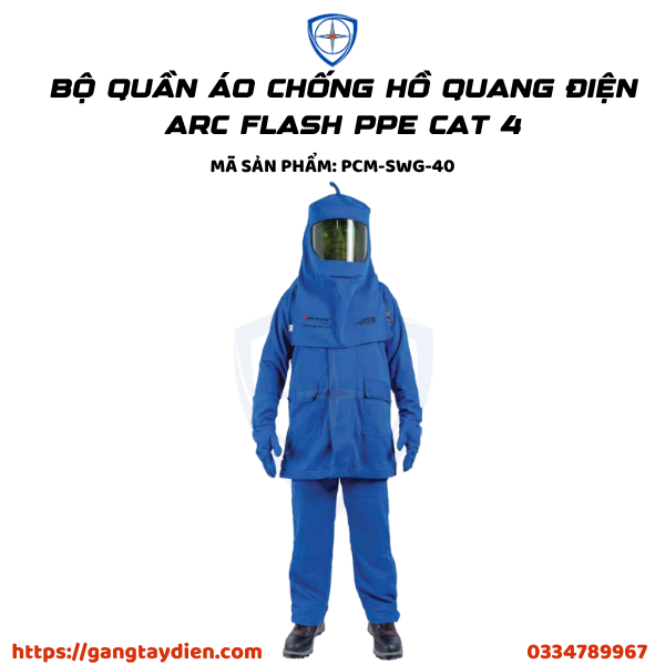 BỘ QUẦN ÁO CHỐNG HỒ QUANG ĐIỆN ARC FLASH, bảo hô eco3d, quần áo hồ quang điện,