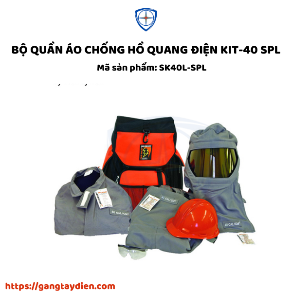 BỘ QUẦN ÁO CHỐNG HỒ QUANG ĐIỆN KIT-40, bảo hộ eco3d, dụng cụ cách điện, bảo hộ ngành điện,
