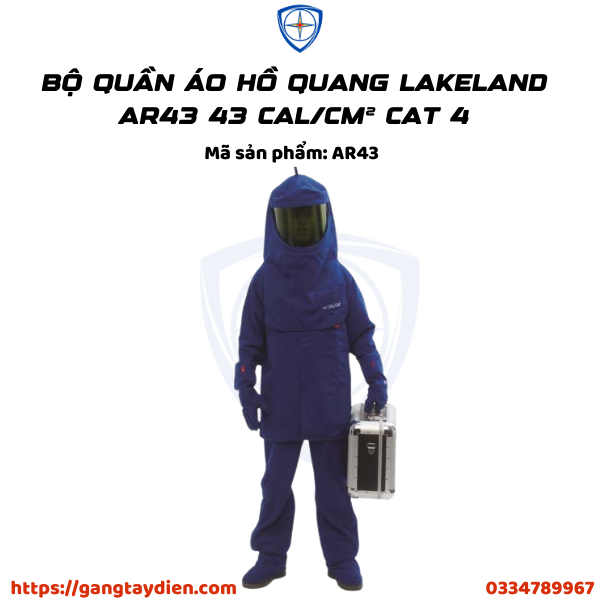BỘ QUẦN ÁO HỒ QUANG LAKELAND , BẢO HỘ ECO3D, QUẦN ÁO CÁCH ĐIỆN,