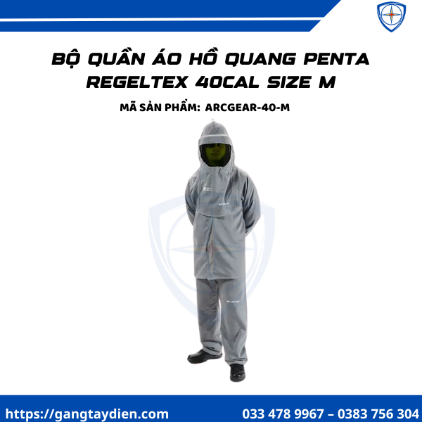 Bộ quần áo hồ quang PENTA REGELTEX, quần áo chống hồ quang điện 40CAL, quần áo chống hồ quang SFE, quần áo cách điện, bảo hộ điện eco3d, quần áo bảo hộ lao động,