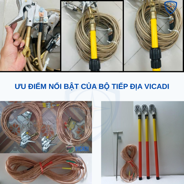 Bộ tiếp địa 35kV, Bộ tiếp địa VICADI, Bộ tiếp địa di động, Thiết bị tiếp địa cao thế, VICADI 
