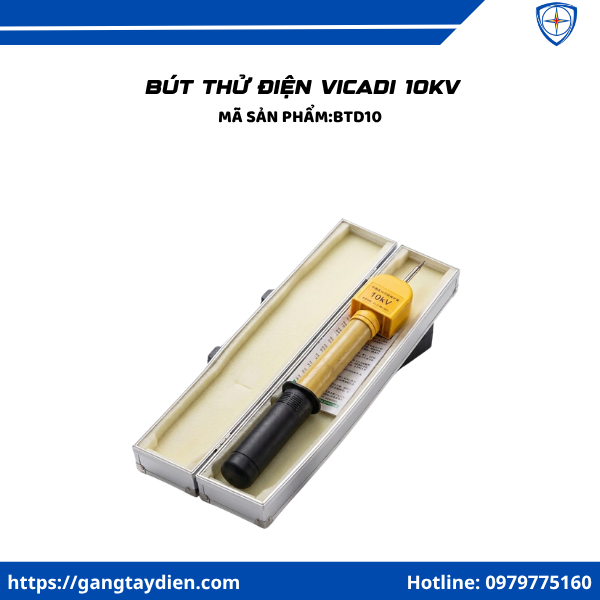 Bút thử điện VICADI 10KV, bút thử điện 10kv, bút thử điện không chạm 10kv, bút thử điện vicadi không chạm 10kv,