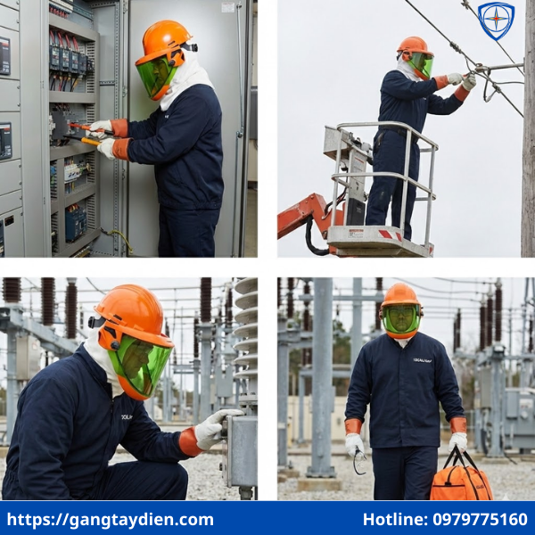 Bộ quần áo chống hồ quang Salisbury 12 CAL, Bộ đồ hồ quang salisbury 12 cal, quần áo hồ quang salisbury 12 cal, bộ quần áo chống hồ quang salisbury, quần áo cách điện 12 cal,