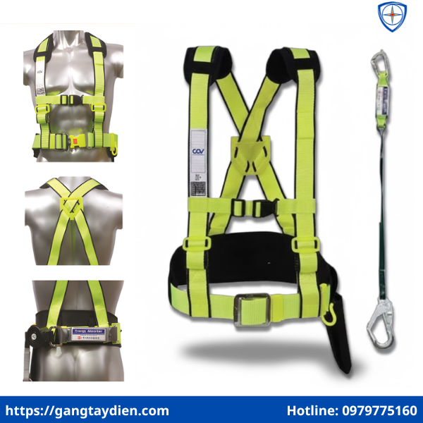 Dây Đai Bán Thân COV Hàn Quốc Loại 1 Móc, dây đai an toàn COV, dây đai bán thân 2 móc, dây đai an toàn Hàn Quốc, dây đai an toàn cho điện lực, dây đai an toàn thợ điện, dây đai an toàn có móc lớn, dây an toàn nửa thân giá tốt, dây đai an toàn đạt chuẩn, dây đai bảo hộ lao động, dây an toàn chống rơi, bảo hộ điện eco3d, eco3d, 