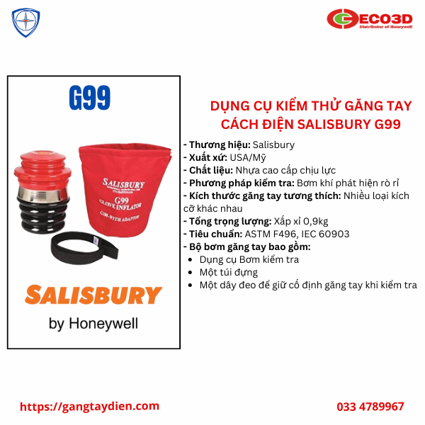 DỤNG CỤ KIỂM THỬ GĂNG TAY CÁCH ĐIỆN SALISBURY, bảo hộ eco3d, dụng cụ cách điện, salisbury,