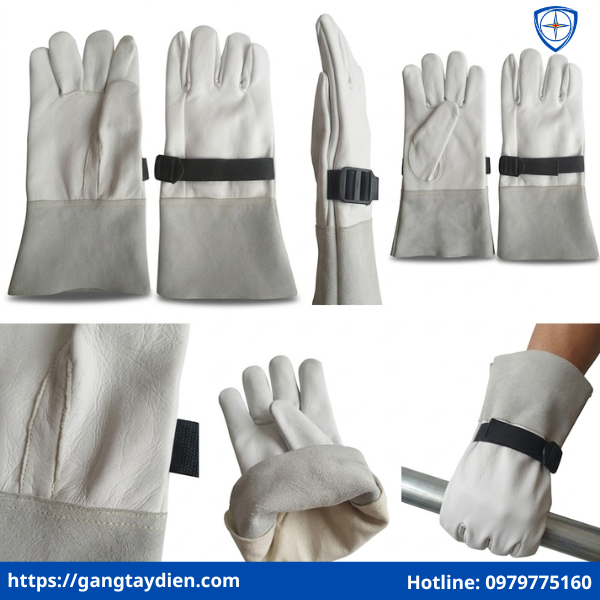 Găng da Pakistan EG-102 loại 2, Găng da cách điện Pakistan EG-102, găng tay cách điện class 2, găng tay cách điện cao áp, 