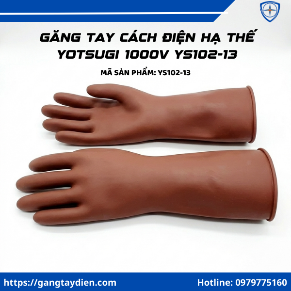 Găng tay cách điện hạ thế YOTSUGI 1000V, bao tay cách điện hạ thế 1000V, găng tay Yotsugi, địa chỉ mua găng tay cách điện Yotsugi, găng tay 1000V yotsugi,
