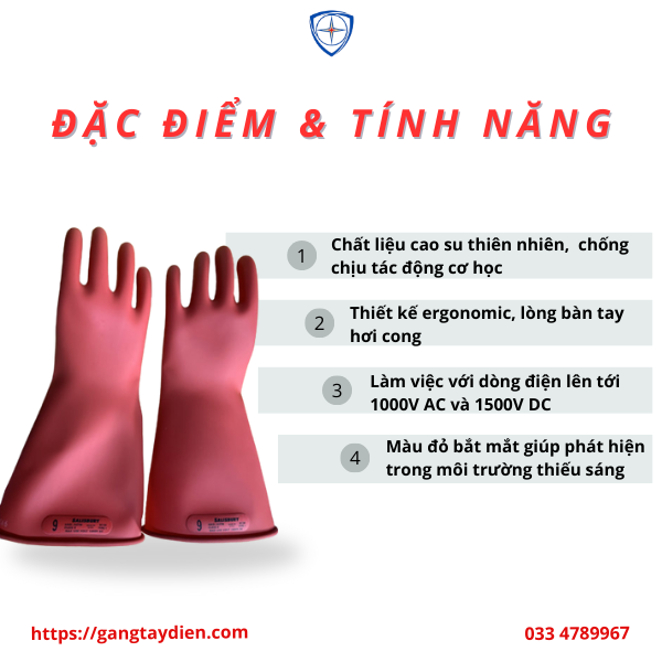 GĂNG TAY CÁCH ĐIỆN LINEMAN, bảo hộ eco3d, lineman, găng tay cách điện,