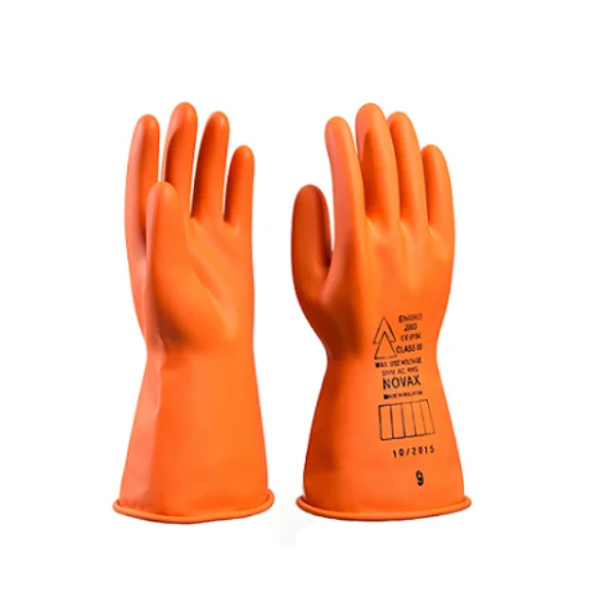 GĂNG TAY CÁCH ĐIỆN NOVAX E00-LORG-S360 CLASS 00 500V DÀI 360MM