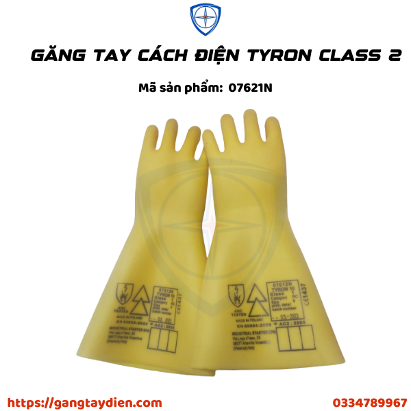 GĂNG TAY CÁCH ĐIỆN TYRON, bảo hộ eco3d, găng tay cách điện,