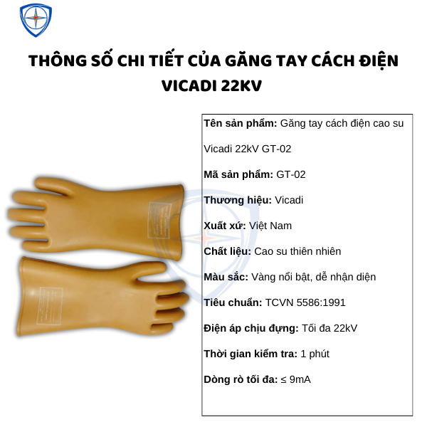 GĂNG TAY CÁCH ĐIỆN VICADI, bảo hộ eco3d, dụng cụ cách điện,