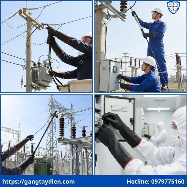 Găng tay cao su cách điện RunZe 17000V, găng tay cách điện cao áp, găng tay cách điện 17000V giá rẻ, mua găng tay cách điện tại TPHCM, găng tay cách điện có chứng nhận,