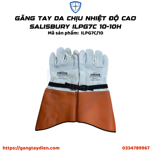 GĂNG TAY DA CHỊU NHIỆT ĐỘ CAO SALISBURY, bảo hộ eco3d,găng tay cách điện,