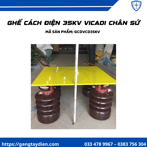 Ghế cách điện 35KV, Vicadi, ghế 35kV Vicadi, dụng cụ cách điện