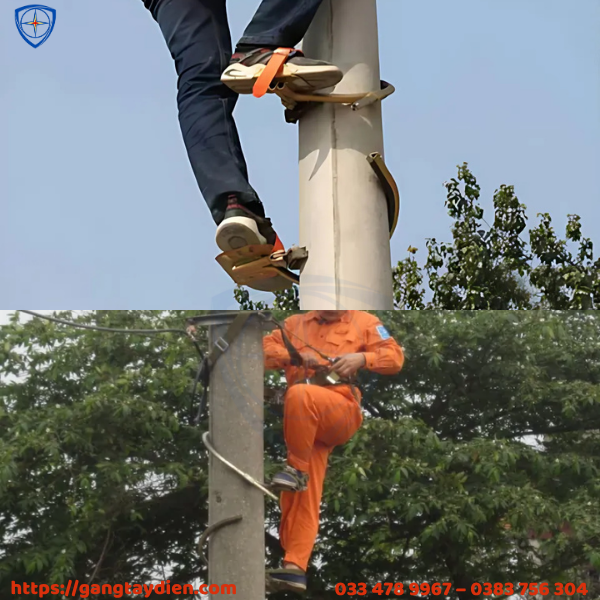 GUỐC TRÈO CỘT ĐIỆN, guốc leo cột điện, eco3d,