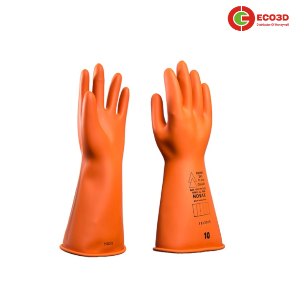 găng tay cách điên, Găng tay cách điện Novax Class 4 36000V, bảo hộ eco3d, bảo hộ ngành điện, dụng cụ cách điện,
