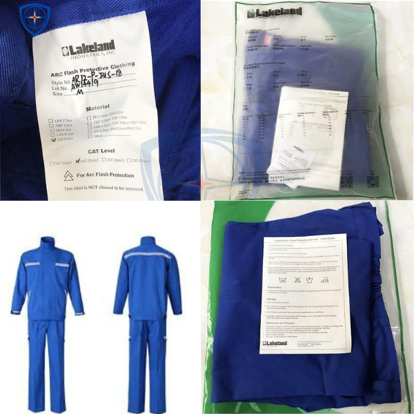  Quần chống hồ quang điện Lakeland, bảo hộ eco3d, dụng cụ cách điện, 