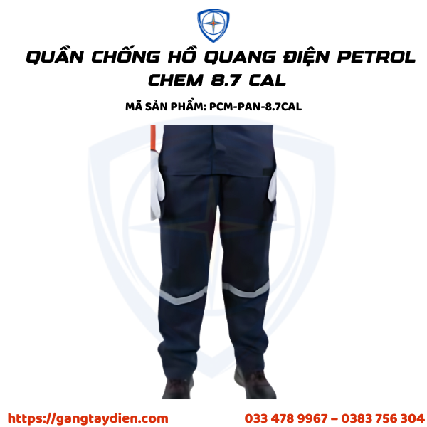 Quần chống hồ quang điện,Quần chống hồ quang PETROL CHEM,PETROL cheM, Quần áo cách điện,
