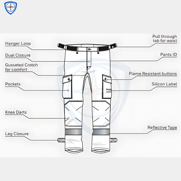 QUẦN CHỐNG HỒ QUANG IMPACT, quần áo hồ quang điện 12cal, bảo hộ điện eco3d, quần cách điện, quần áo cách điện,