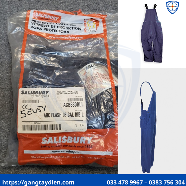 quần chống hồ quang salisbury,quần chống hồ quang giá tốt, ACB830BLL, quần salisbury,quần áo hồ quang điện salisbury
