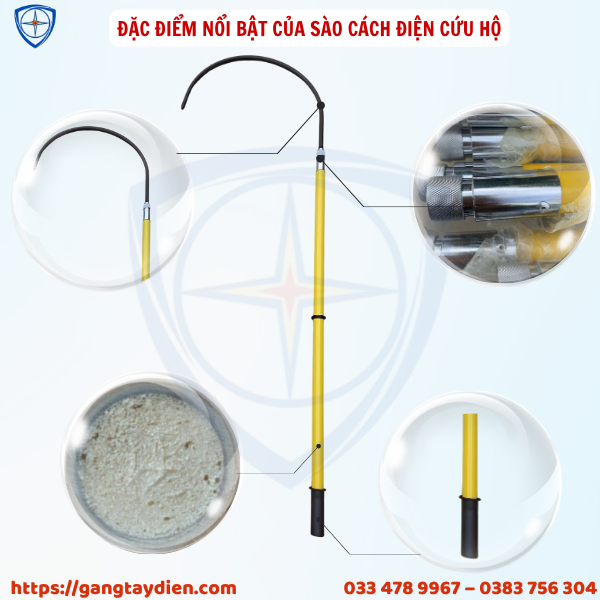 SÀO CÁCH ĐIỆN CỨU HỘ, SÀO CÁCH ĐIỆN CỨU HỘ 1.5-2M, SÀO CÁCH ĐIỆN, bảo hộ lao động,