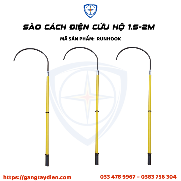 SÀO CÁCH ĐIỆN CỨU HỘ, SÀO CÁCH ĐIỆN CỨU HỘ 1.5-2M, SÀO CÁCH ĐIỆN, bảo hộ lao động,