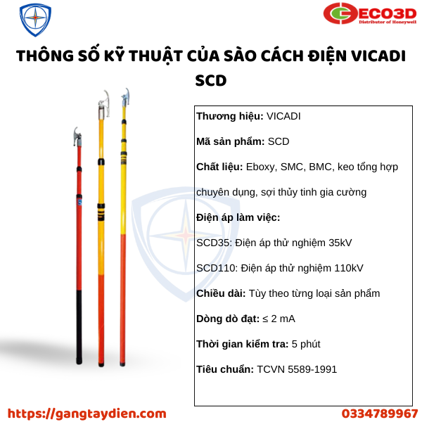 SÀO CÁCH ĐIỆN VICADI, Bảo hộ eco3d, dụng cụ cácg điện,