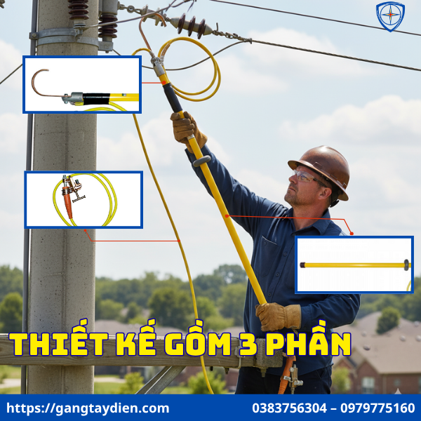 Sào cứu hộ tĩnh điện Salisbury, Sào cứu hộ tĩnh điện giá rẻ, Sào cứu hộ, Sào cứu hộ tĩnh điện chất lượng cao, bảo hộ điện eco3d,sào salisbury,