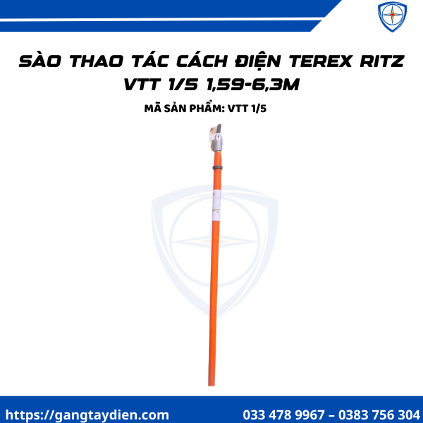 Sào thao tác cách điện Terex Ritz, Sào thao tác Terex Ritz, Sào thao tác, Sào thao tác cao áp