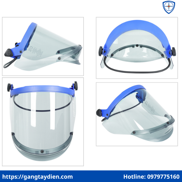 Tấm kính che mặt chống hồ quang, tấm chắn bảo vệ hồ quang, tấm kính chống hồ quang,Tấm kính che mặt, mũ chống hồ quang điện, bảo hộ điện eco3d,