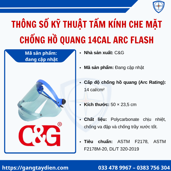 Tấm kính che mặt chống hồ quang, tấm chắn bảo vệ hồ quang, tấm kính chống hồ quang,Tấm kính che mặt, mũ chống hồ quang điện, bảo hộ điện eco3d,